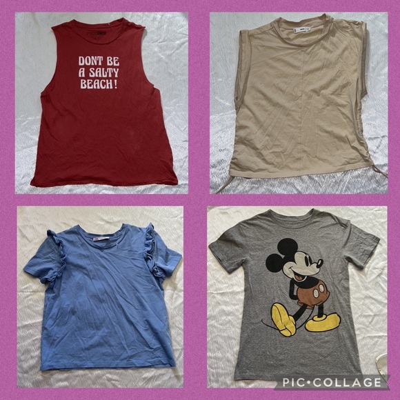 📦mix graphics Tees tank tops t-shirt and blouses for women lot wholesale box - Picture 8 of 14